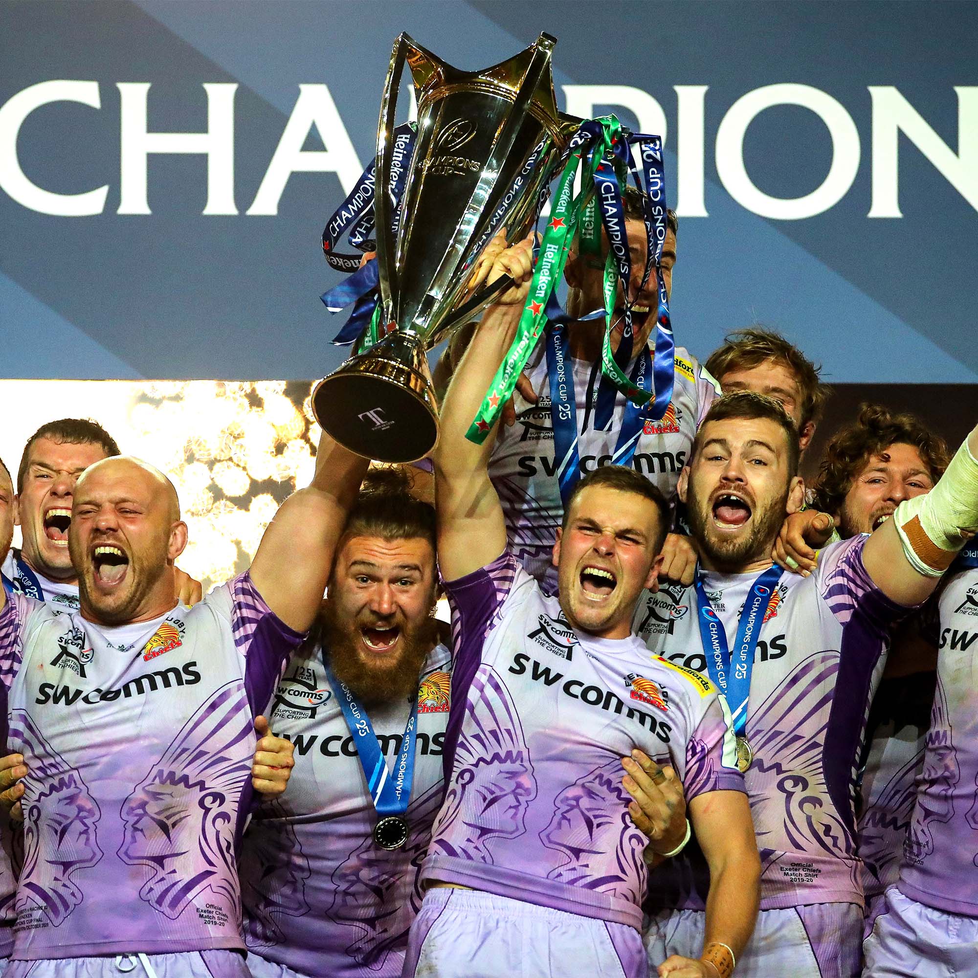 Thomas Lyte are the designers and makers of the EPCR Champions Cup trophy