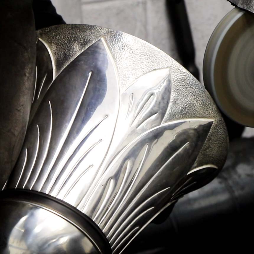 Trophy polishing by Thomas Lyte silversmith