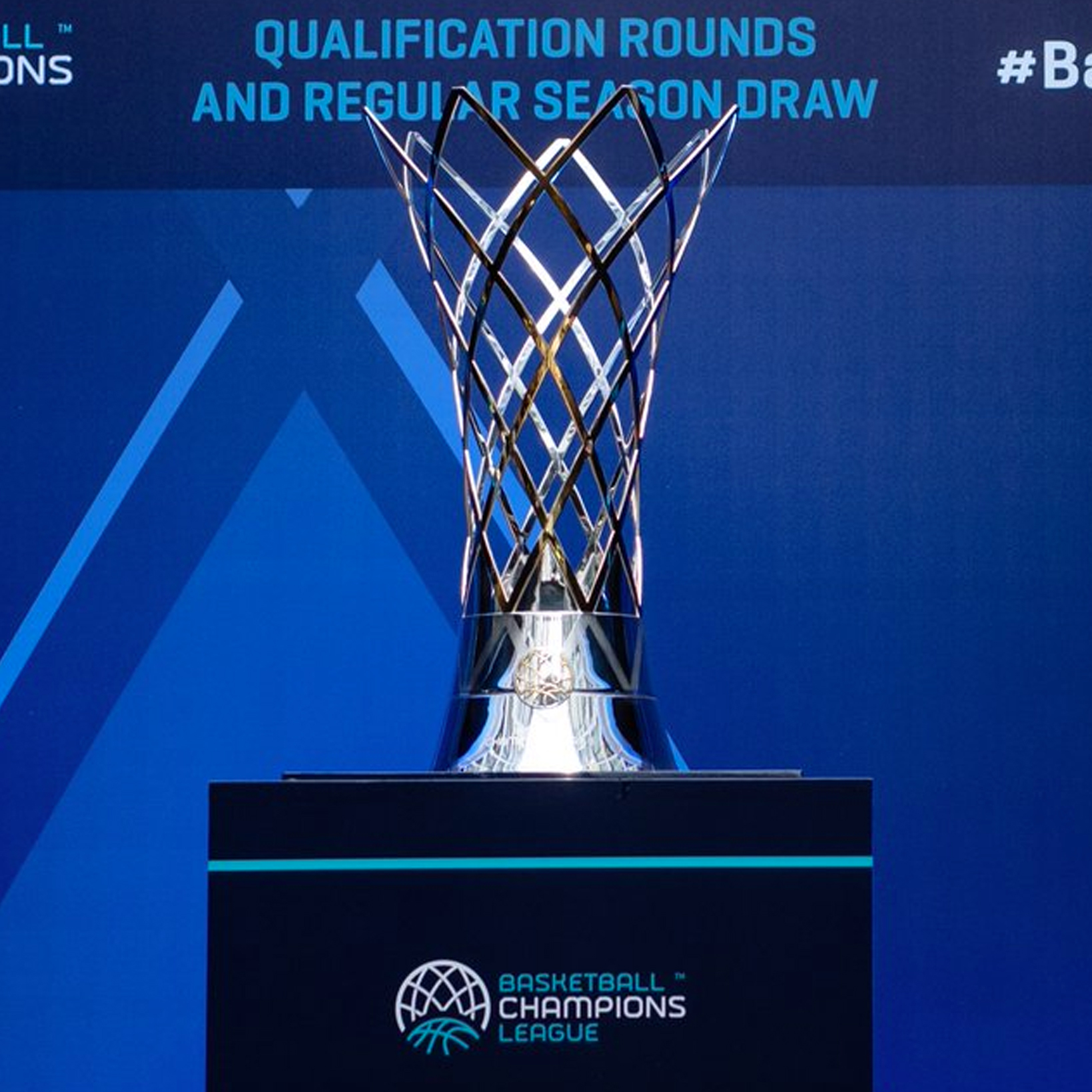 Makers of the Basketball Champions League trophy