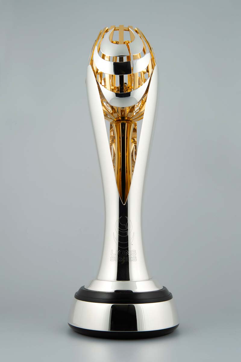 Thomas Lyte are the designers and makers of the British and Irish Lions Series trophy