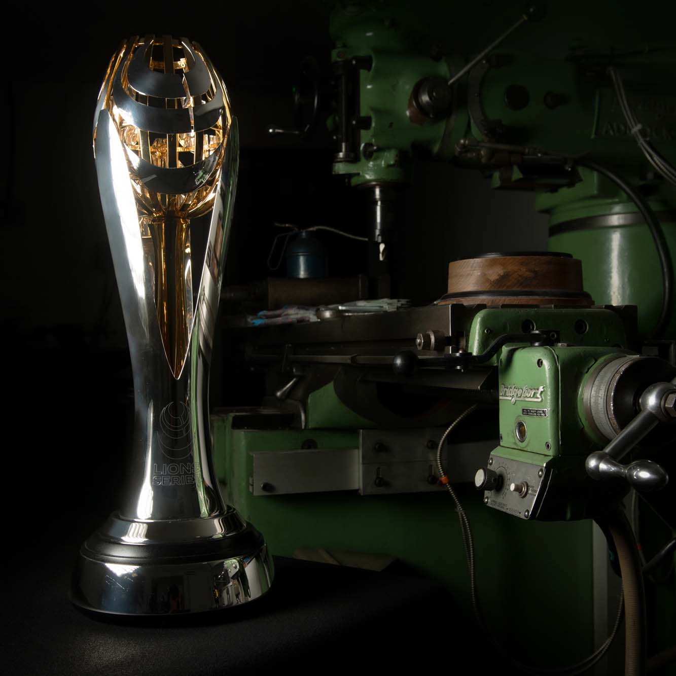 lions-series-trophy-in-silversmiths-workshop
