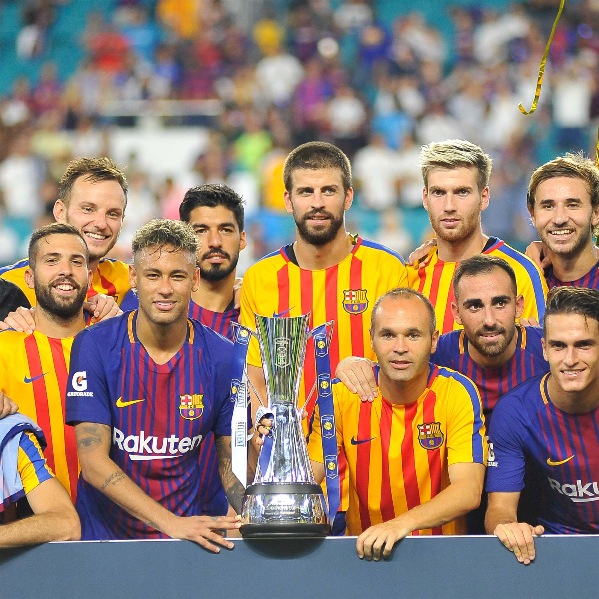 Makers of the International Champions Cup trophy won by Barcelona
