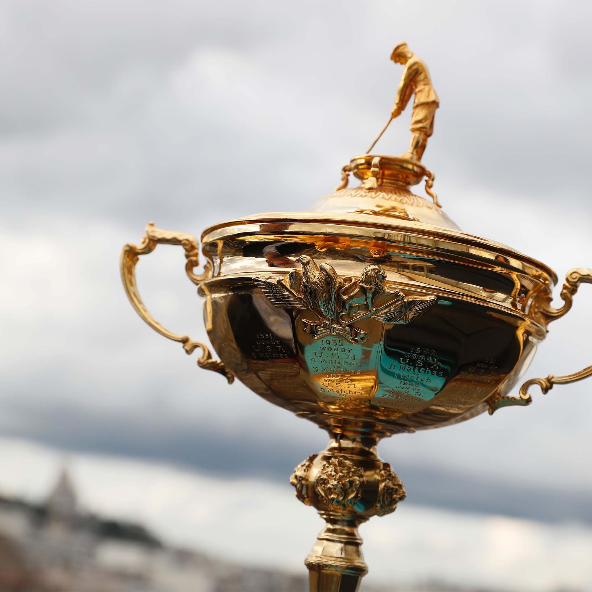 ryder cup trophy restoration by Thomas Lyte silversmiths
