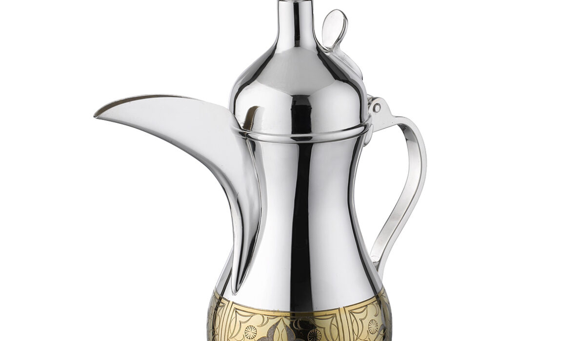 Modern Simple Design in Silver Golden Coffee Serving Pot Arabic Dallah  Teapot - China Electric Coffee Maker and Electric Stainless Steel Coffee  Maker price