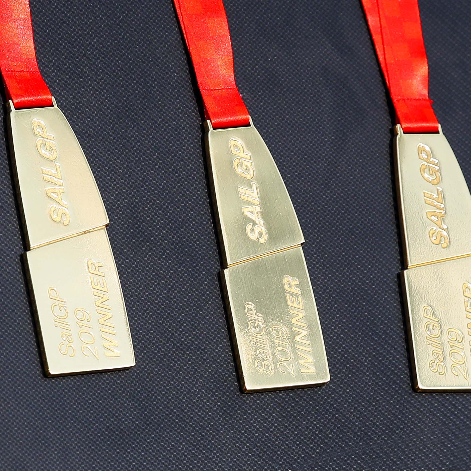 makers of the sailgp bespoke Gold medals Thomas Lyte