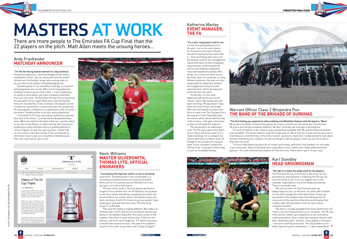 FA Cup Final Programme