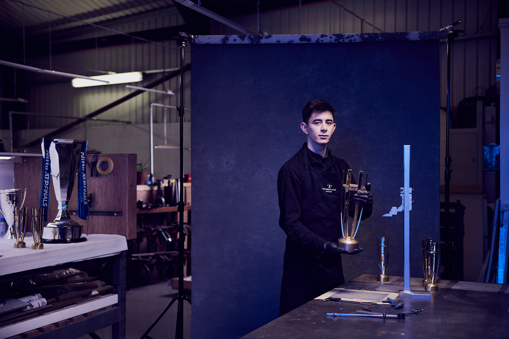Thomas Lyte Apprentice Silversmith and Trophy Maker Idris