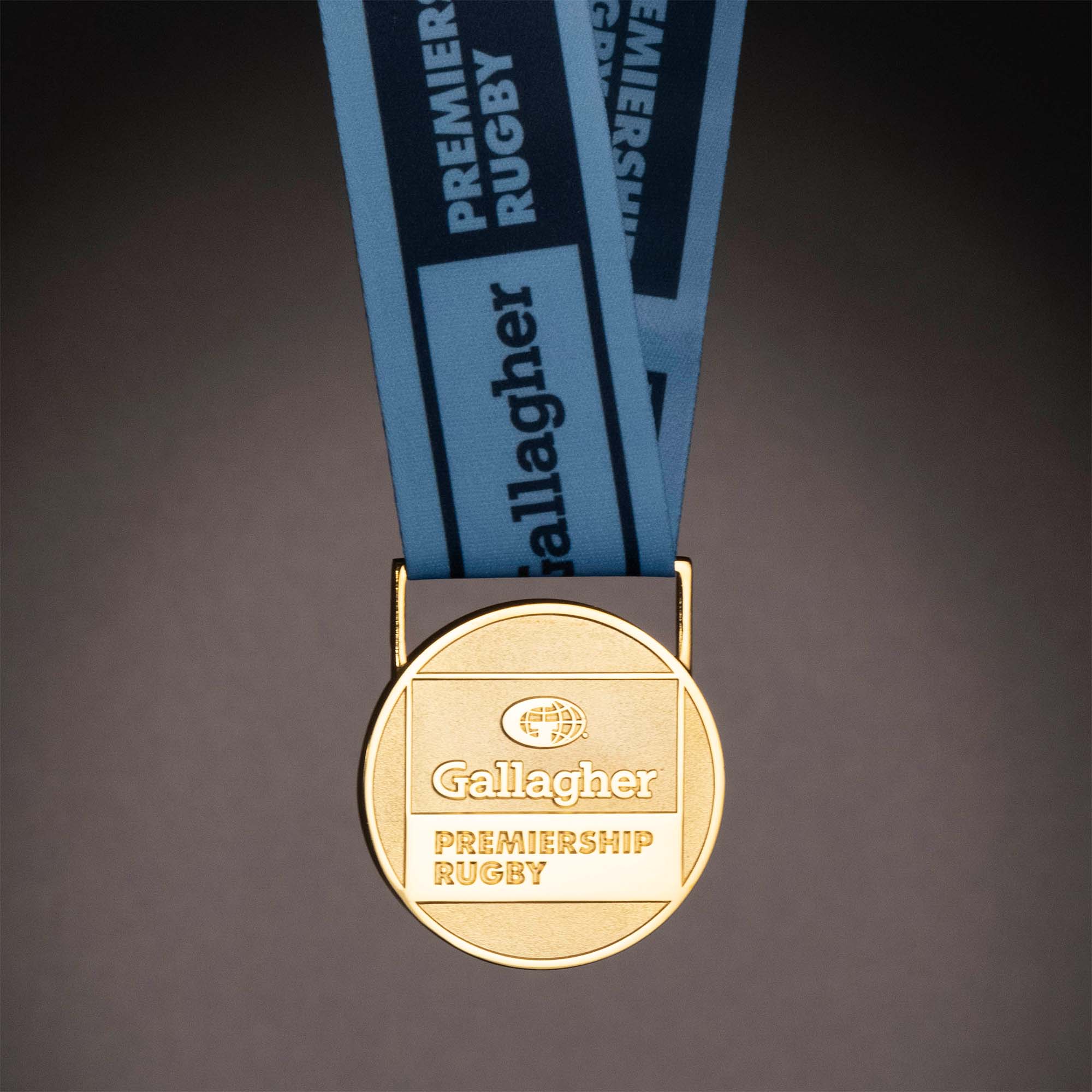 Makers of the bespoke Premiership Rugby winners medals