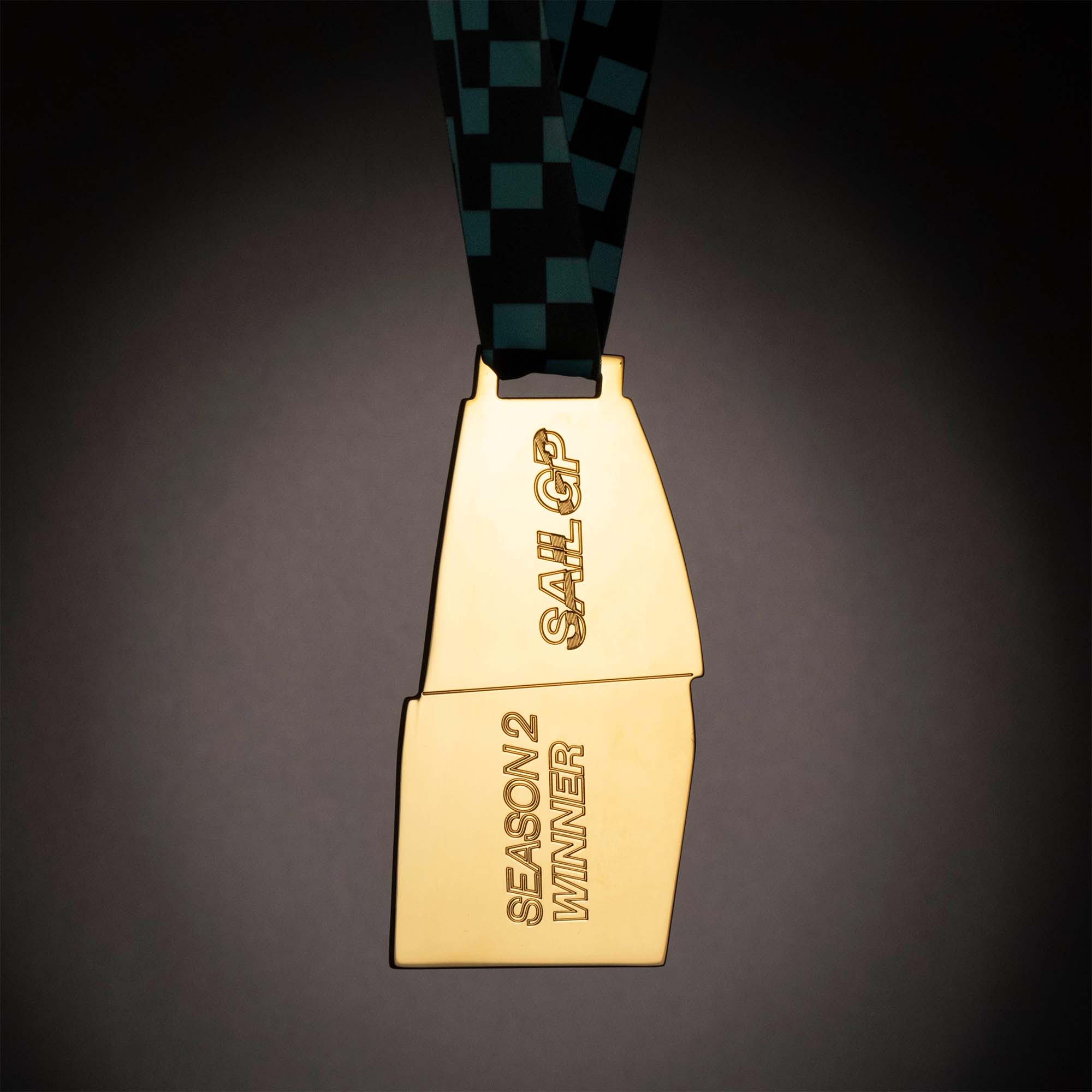 Makers of the bespoke gold medals for SailGP Thomas Lyte