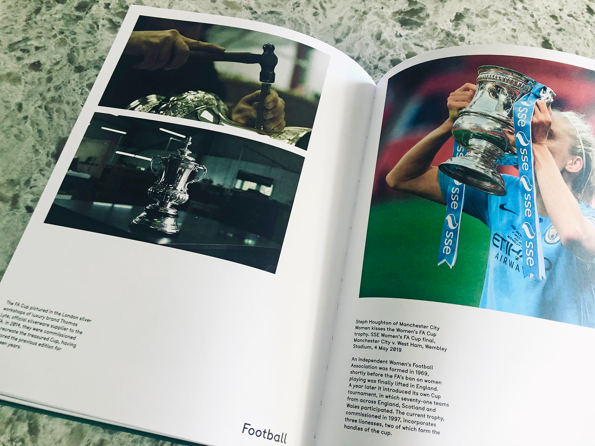 design-museum-football-exhibition-guide-page-on-trophy-silversmithing