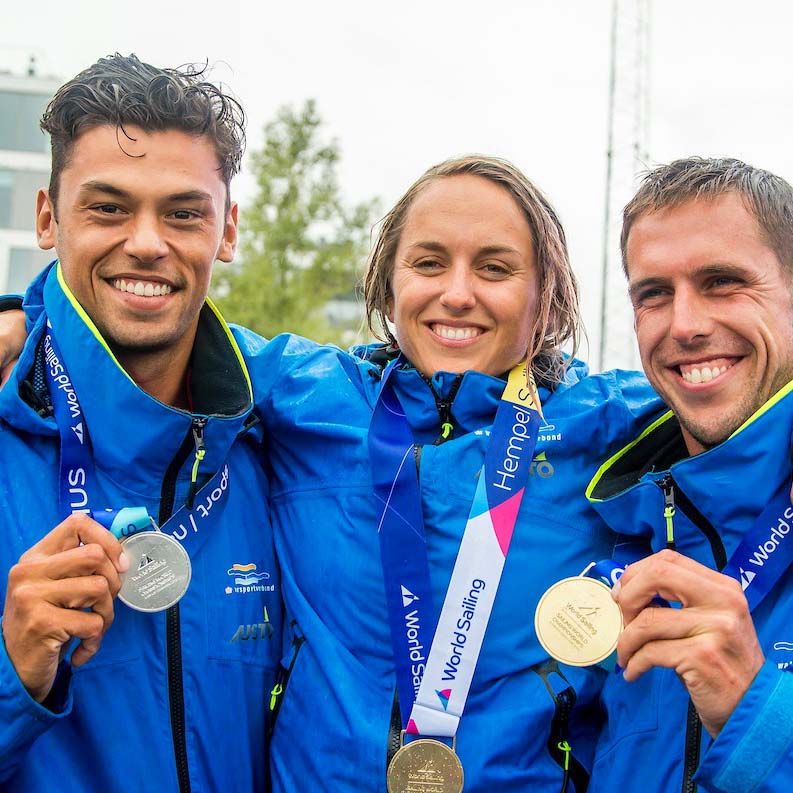 Winners of the World Sailing World Cup Series medals