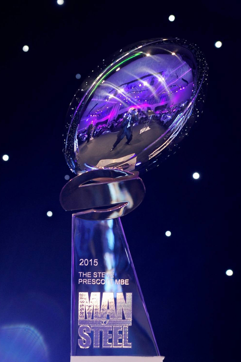 makers of the Super League Man of Steel Awards