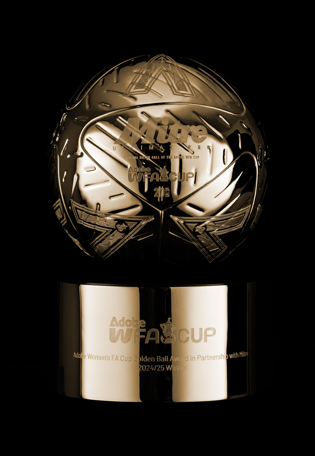 Mitre Golden Ball Award crafted by Thomas Lyte