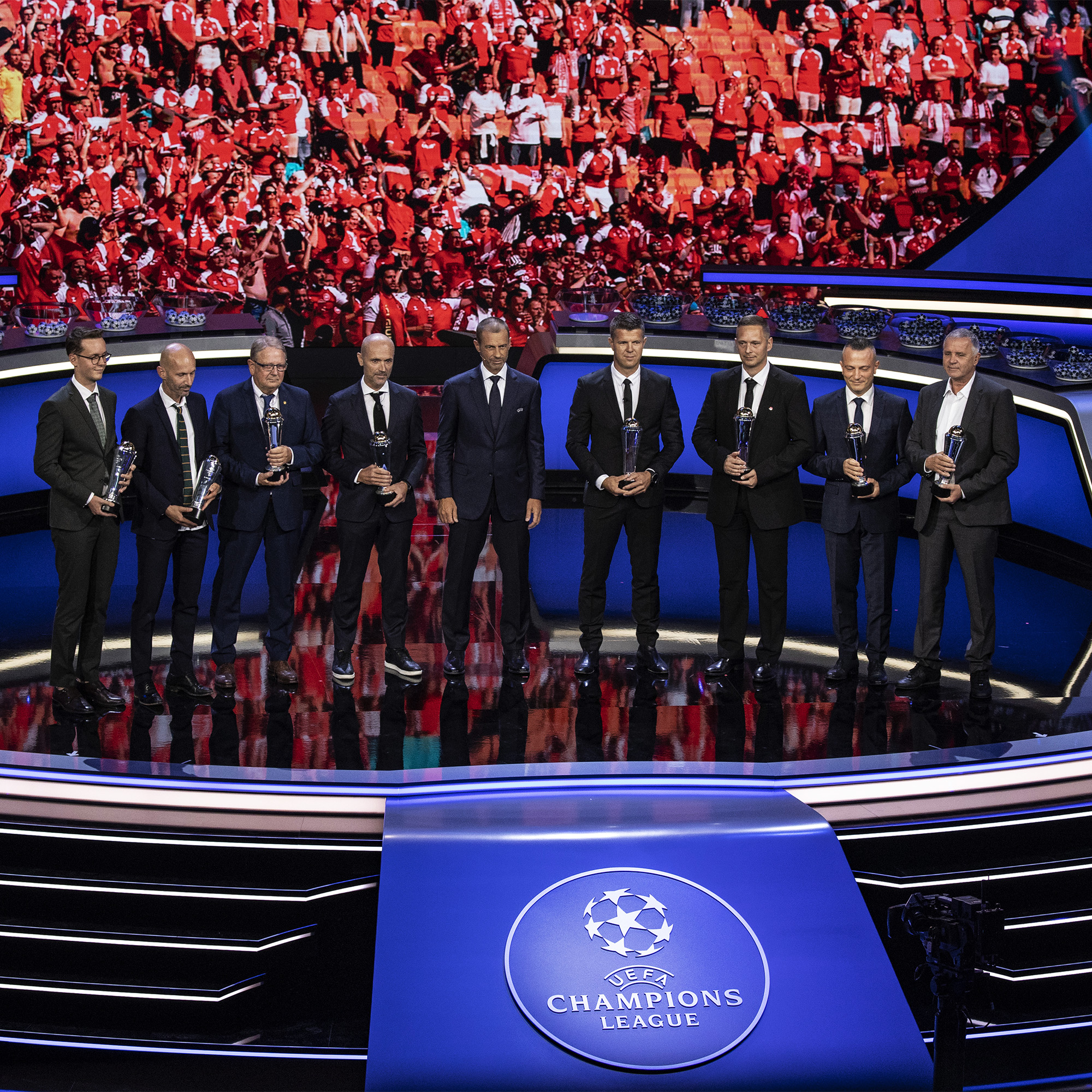 Denmark Physios receive UEFA President