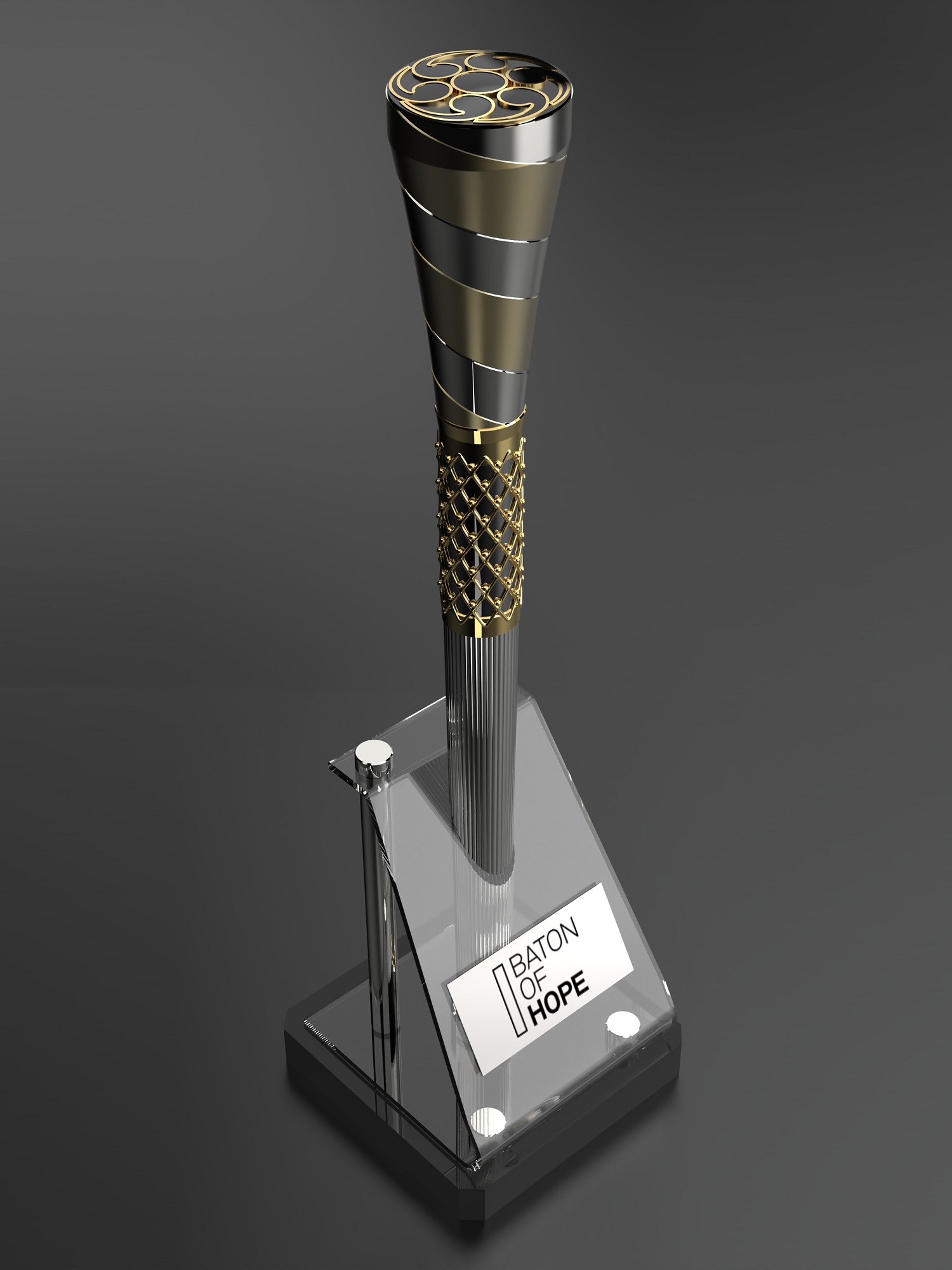 Baton of Hope Designed and made by Thomas Lyte torch full (logo) (resize)