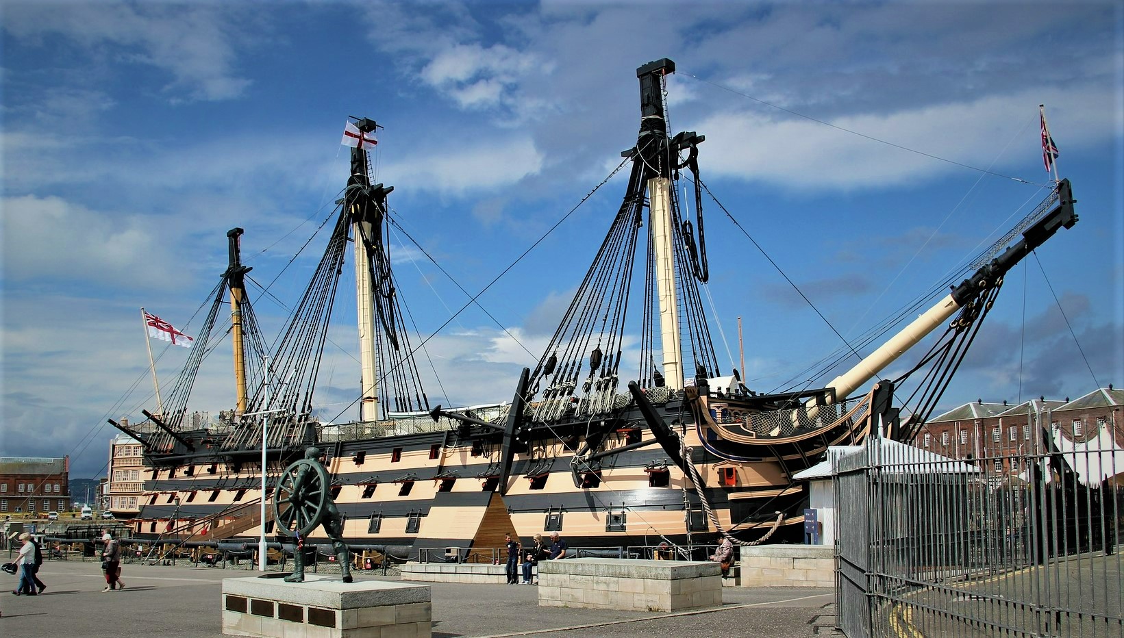 HMS Victory - Portsmouth - Silver City (Darker)