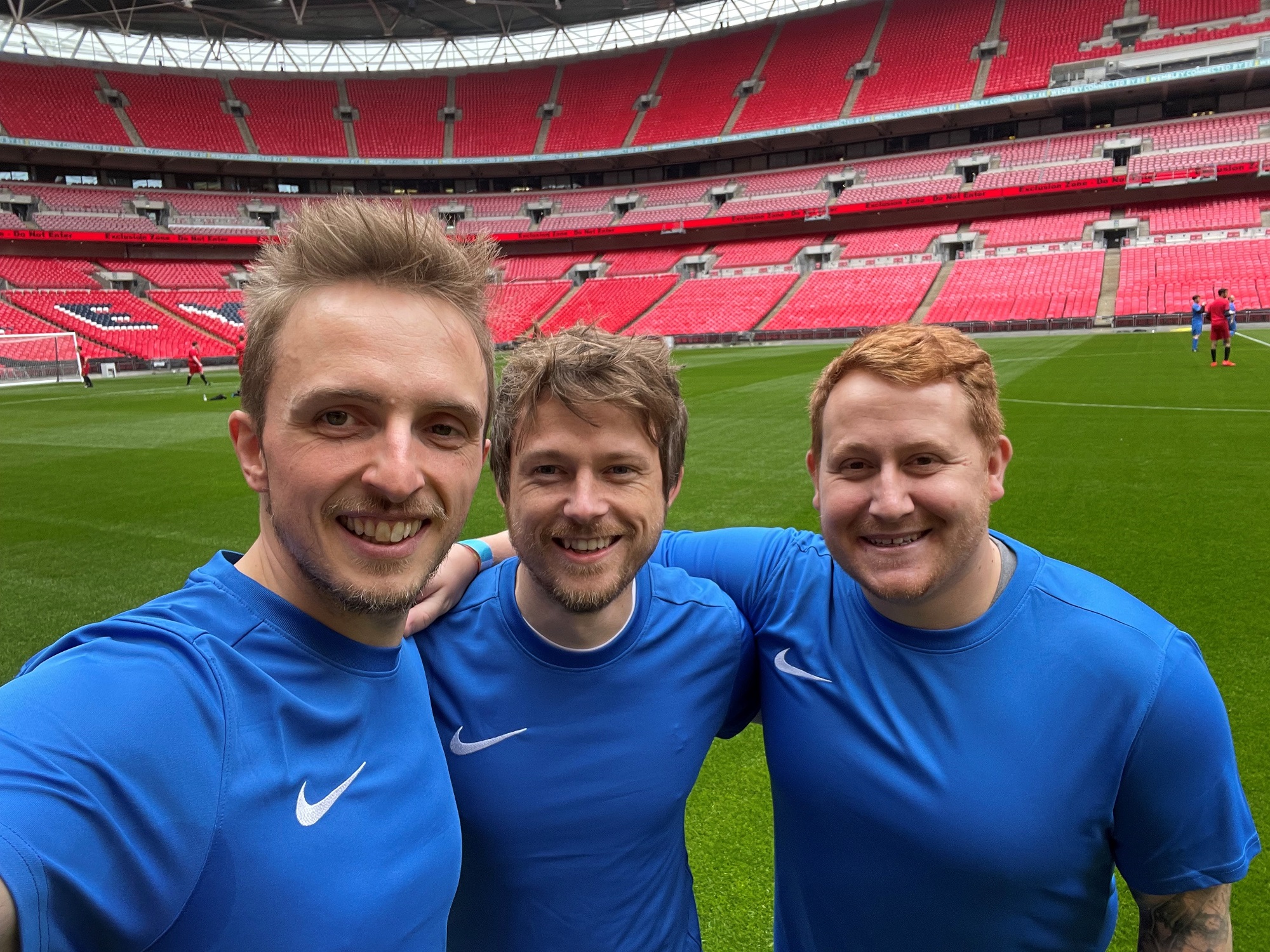 Thomas Lyte Football Association Partners Play on the pitch day - Wembley Stadium - Team photo (resize)