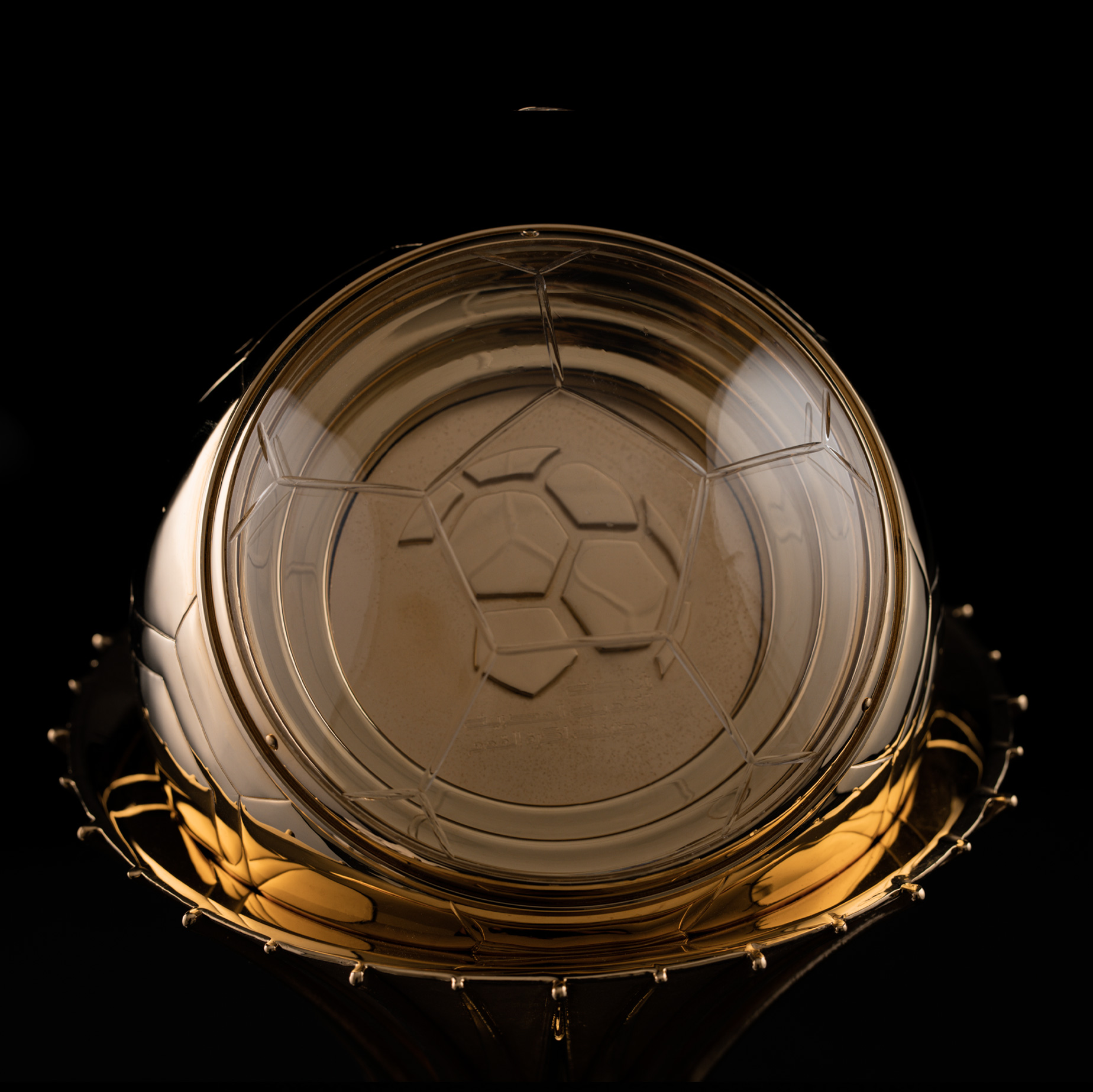 Designers and Makers of the Egyptian WE League Cup glass