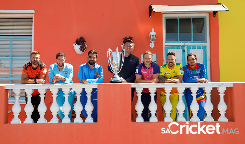 Thomas Lyte SA Cricket Mag SA20 Trophy Intro