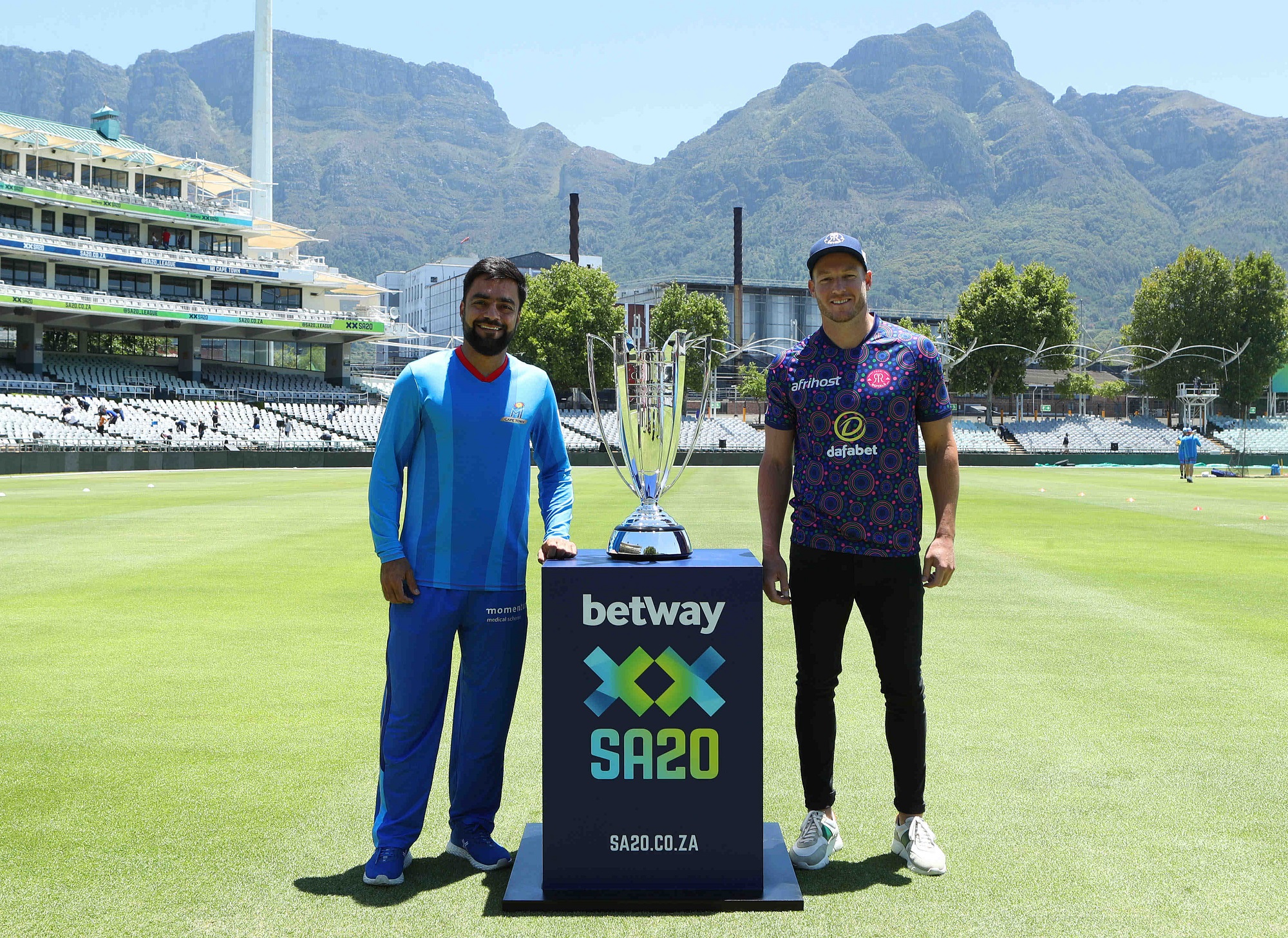 Betway SA20 Trophy in South Africa - Cricket Trophies - designers and makers Thomas Lyte