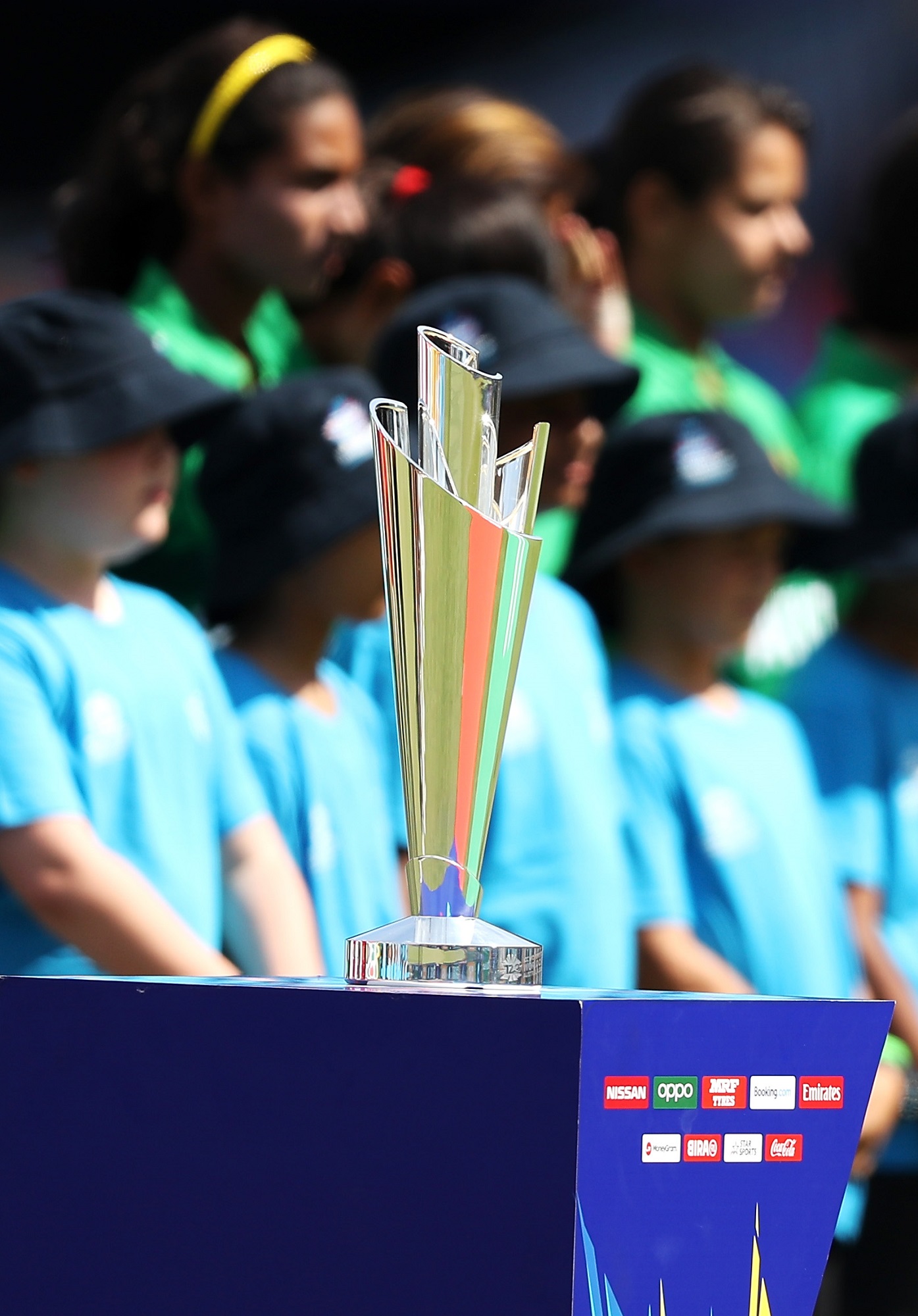 ICC Womens T20 World Cup Trophy - Made by Thomas Lyte - Trophy Makers (portrait)