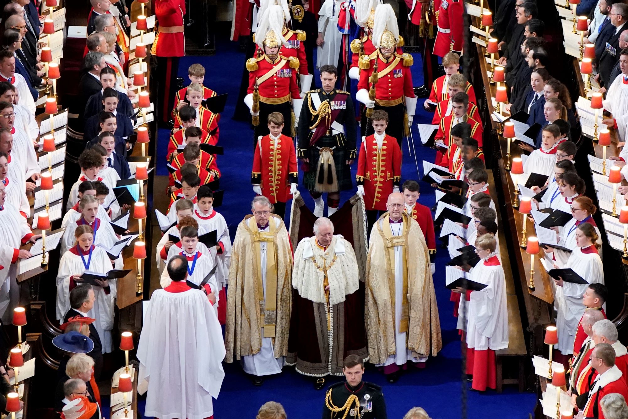 Chapel Royal Choir at the King Charles III Coronation