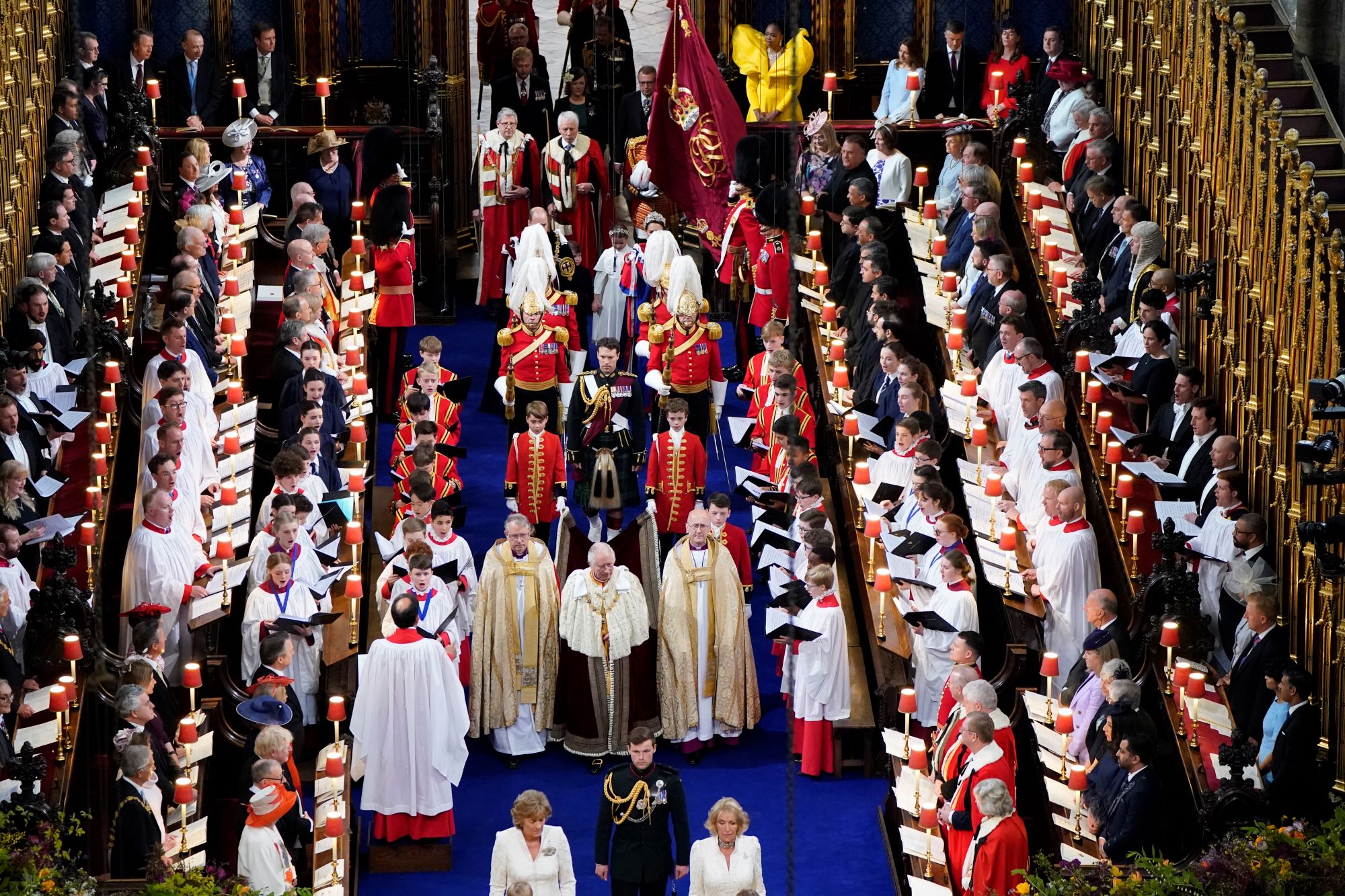 Chapel Royal Choir at the King Charles III Coronation