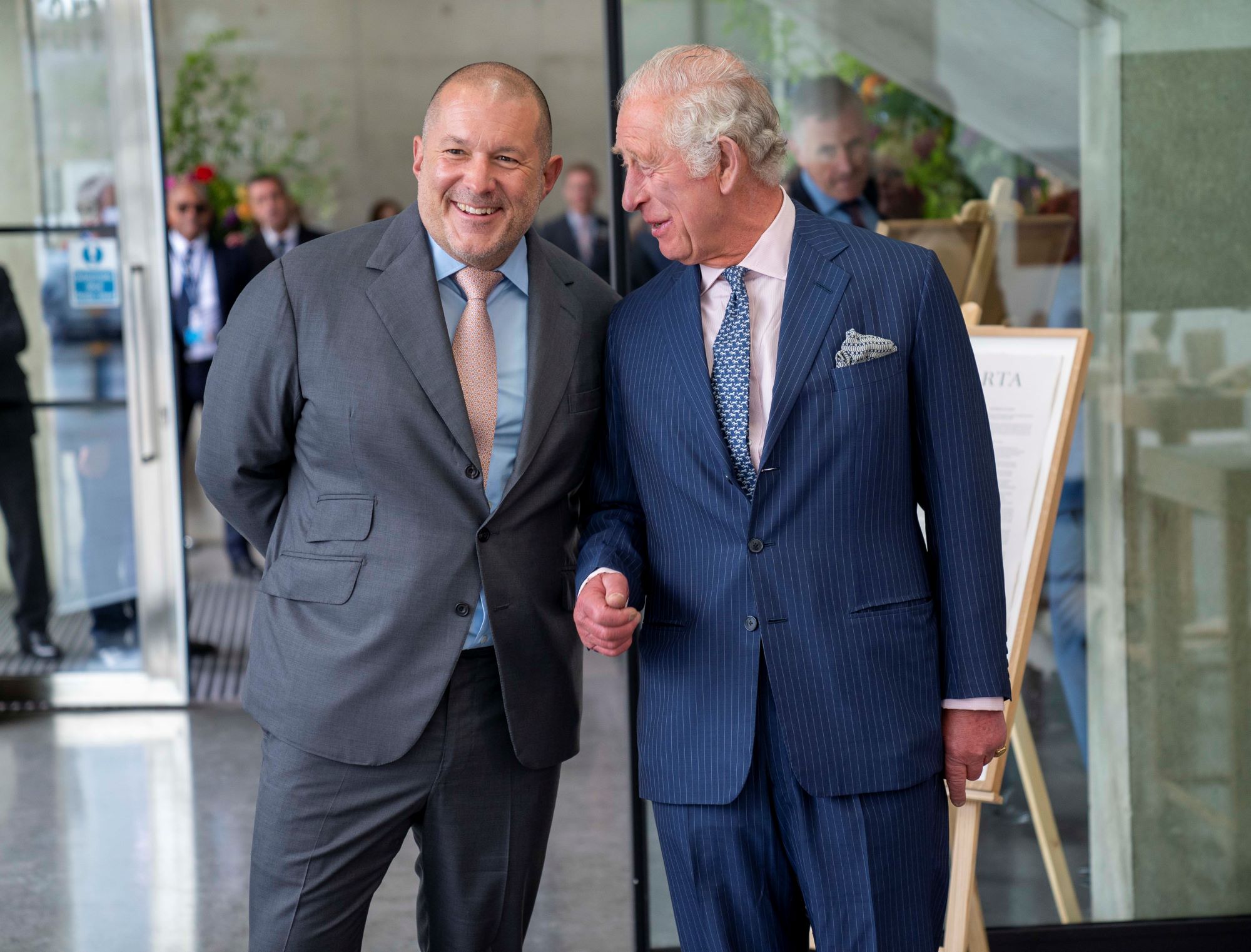 sir jony ive - official coronation emblem - with King Charles III - thomas lyte