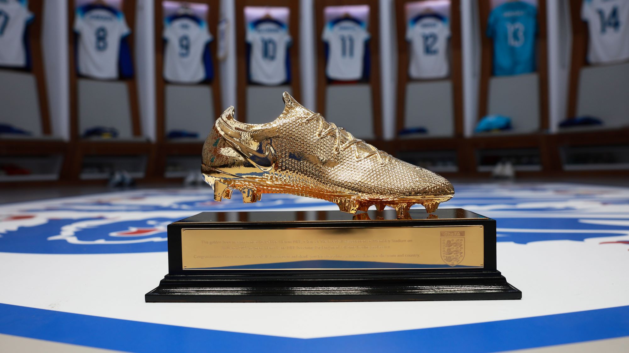 England Golden Boot - Thomas Lyte Makers - Dressing Room