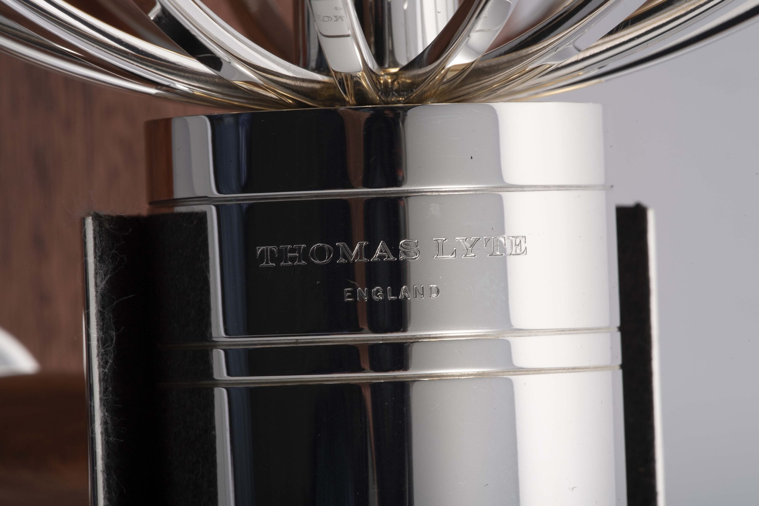 ICC Mace - Thomas Lyte - Designers and Makers - TL Logo