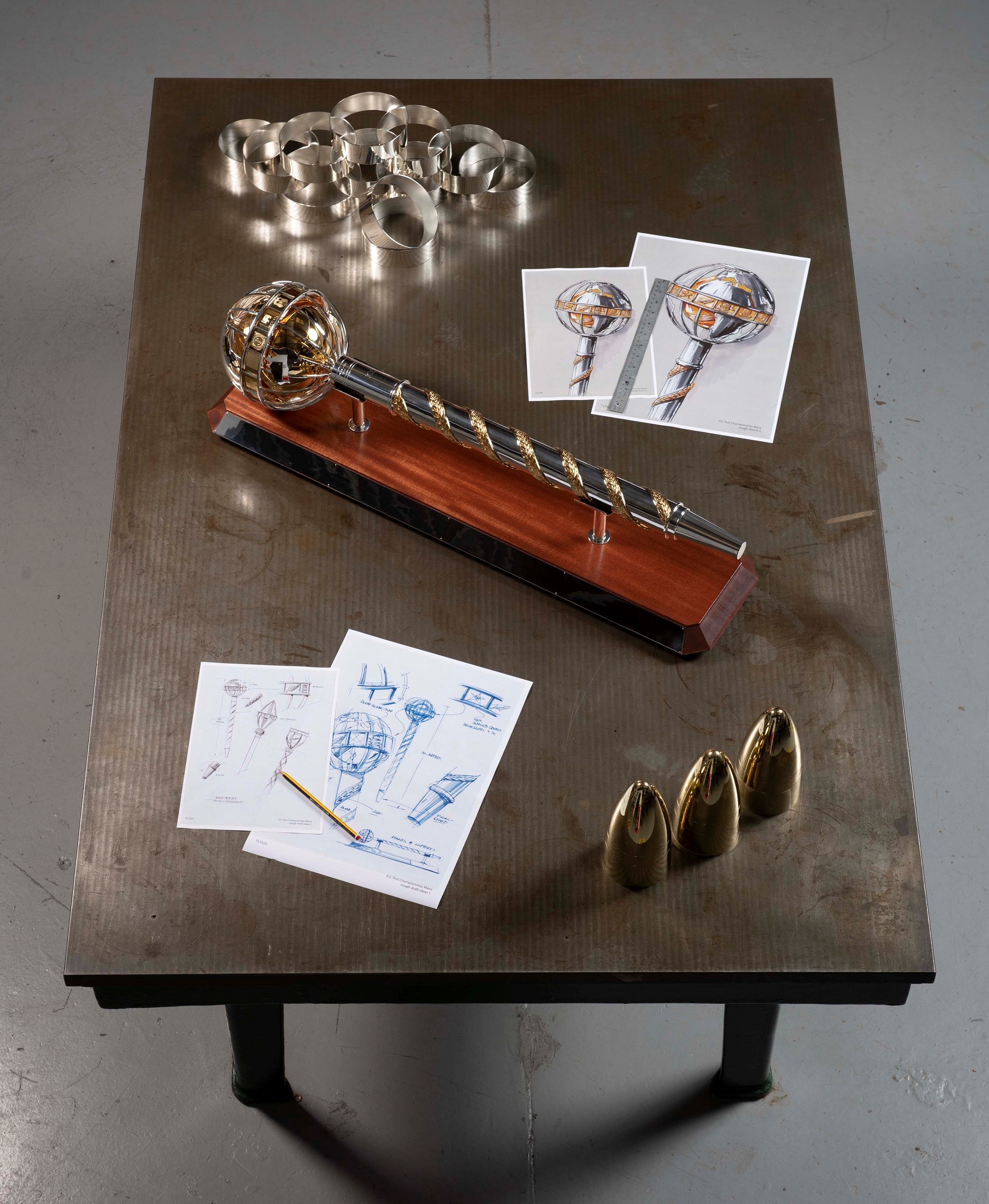 ICC Mace - Thomas Lyte - Designers and Makers - Workshop