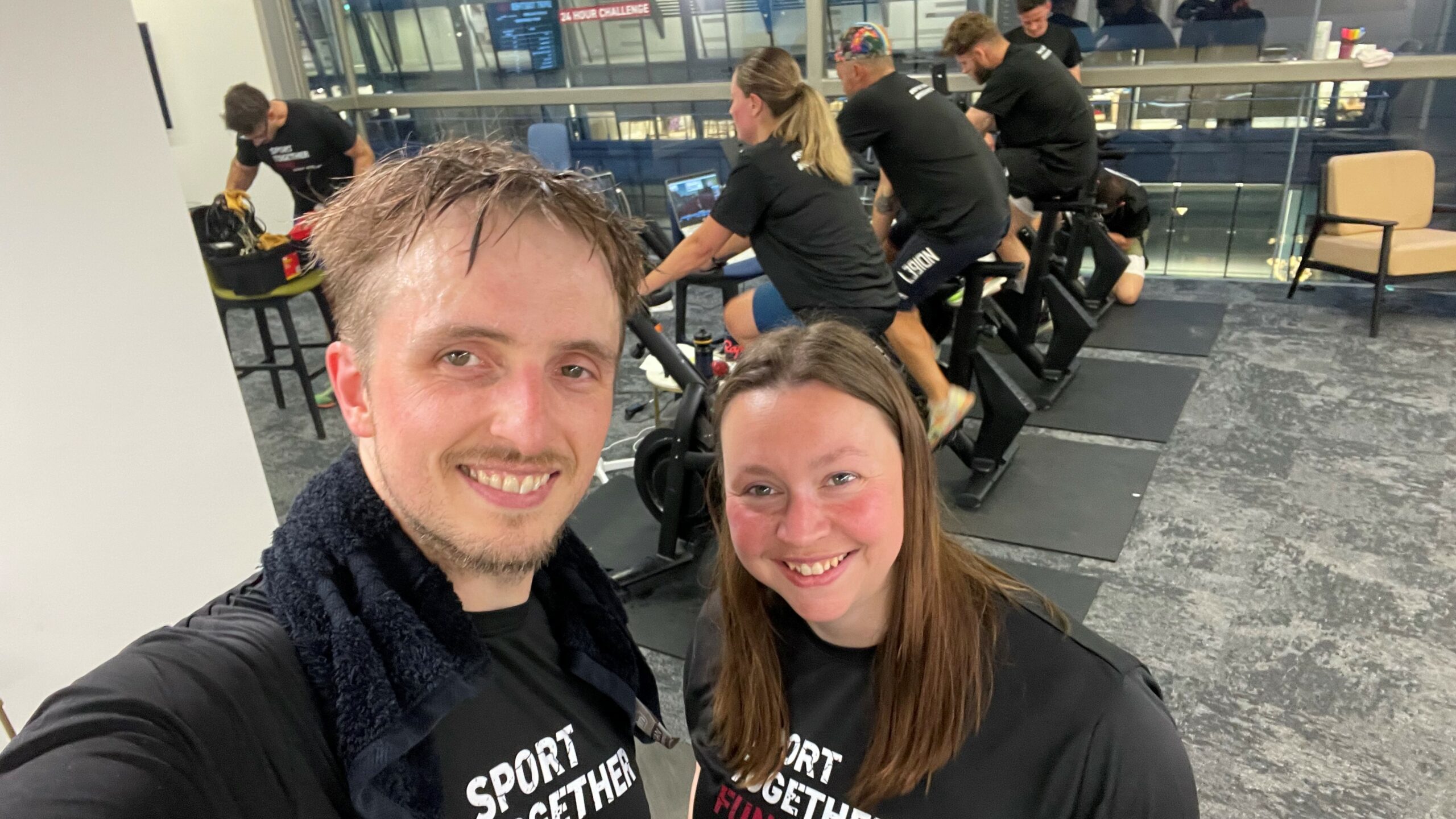 Sport Together Fund - Thomas Lyte - Charity 24hr Cycle (twit 3)