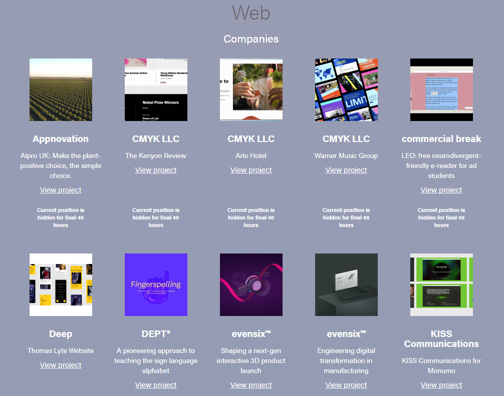 creative pool vote for thomas lyte and deep