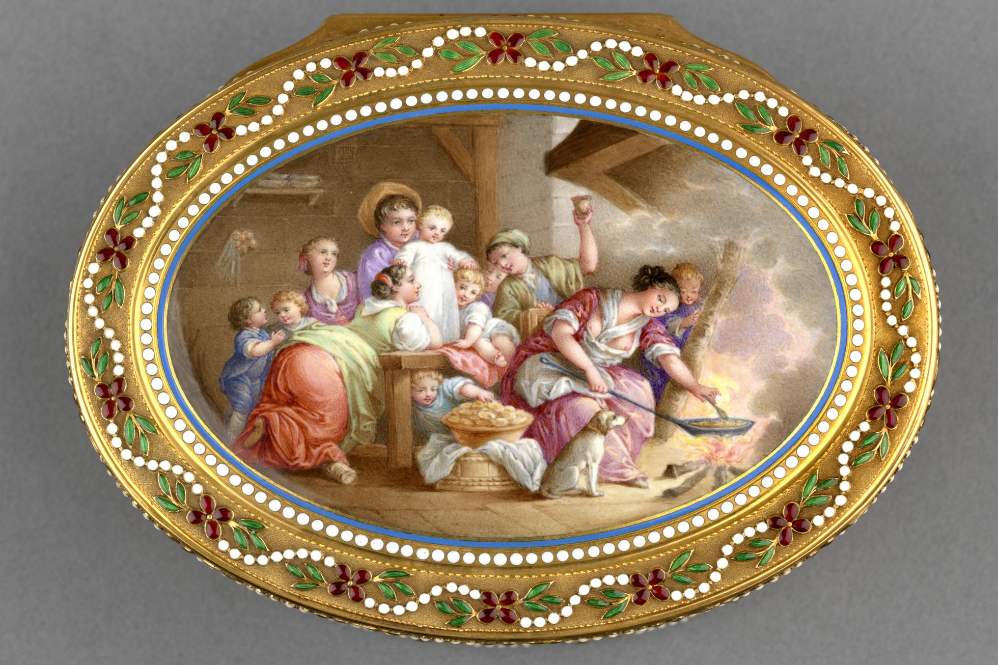 Fragonard Snuff Box - Buckingham Palace - Style and Society - Dressing the Georgians (b)