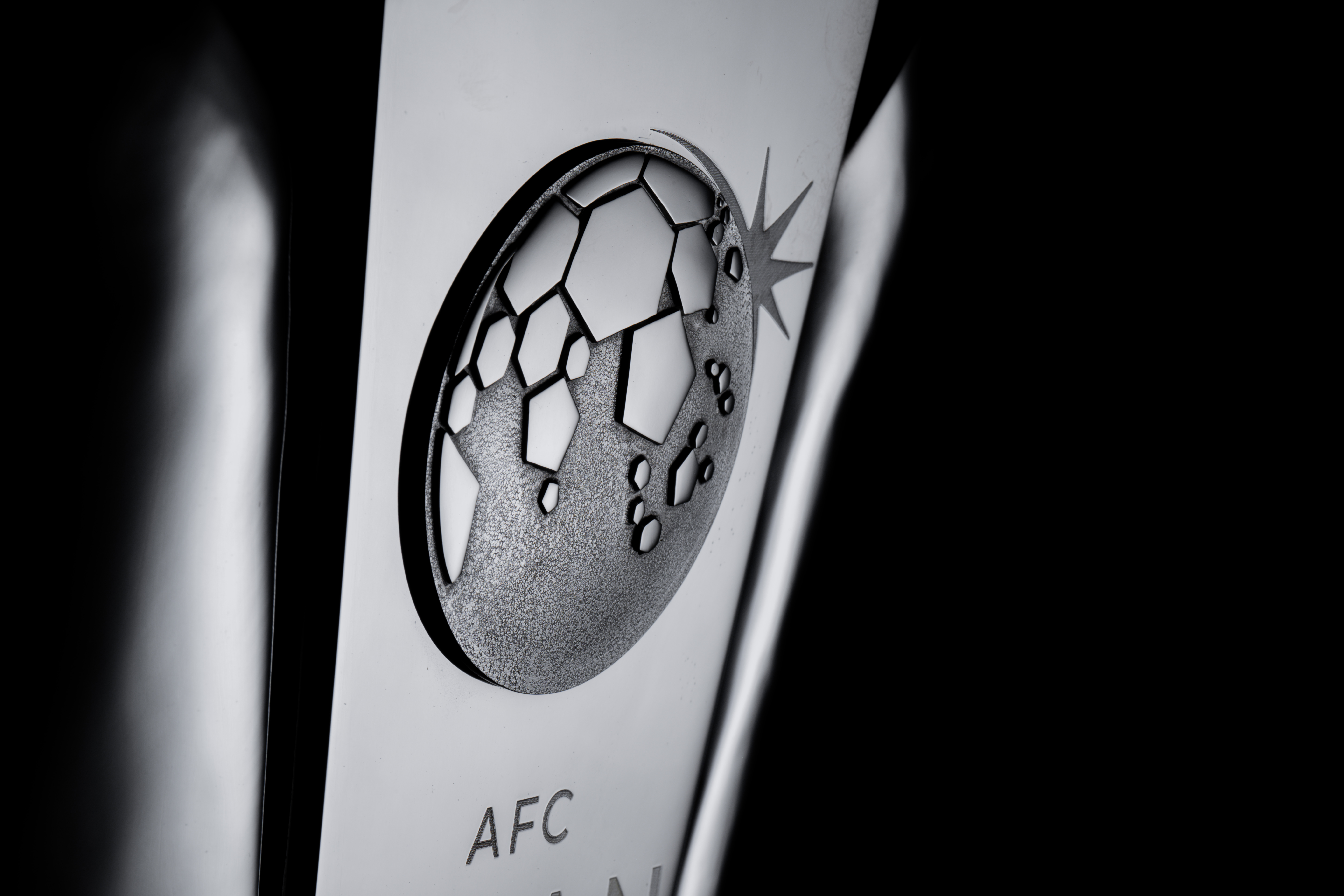 Asian Cup Trophy designed and made by Thomas Lyte - close up2