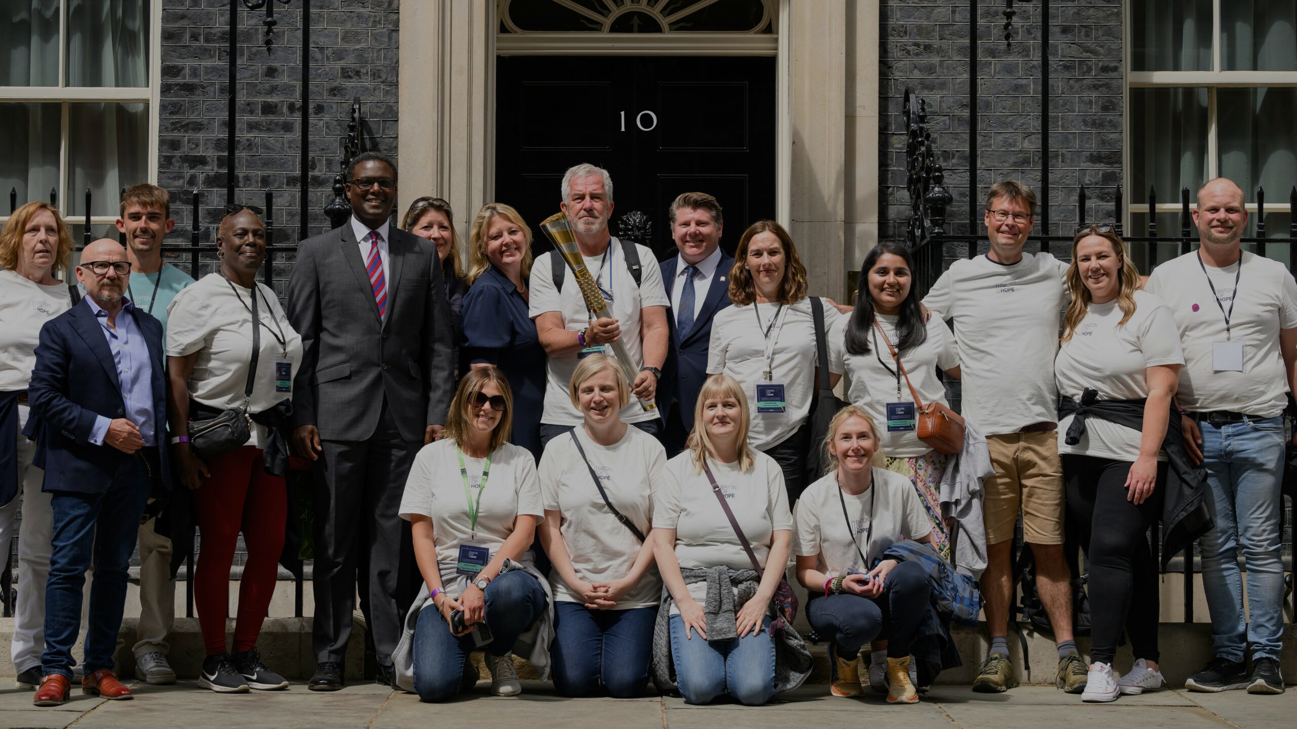 Baton of Hope at no10 downing street designers and makers thomas lyte - Darker