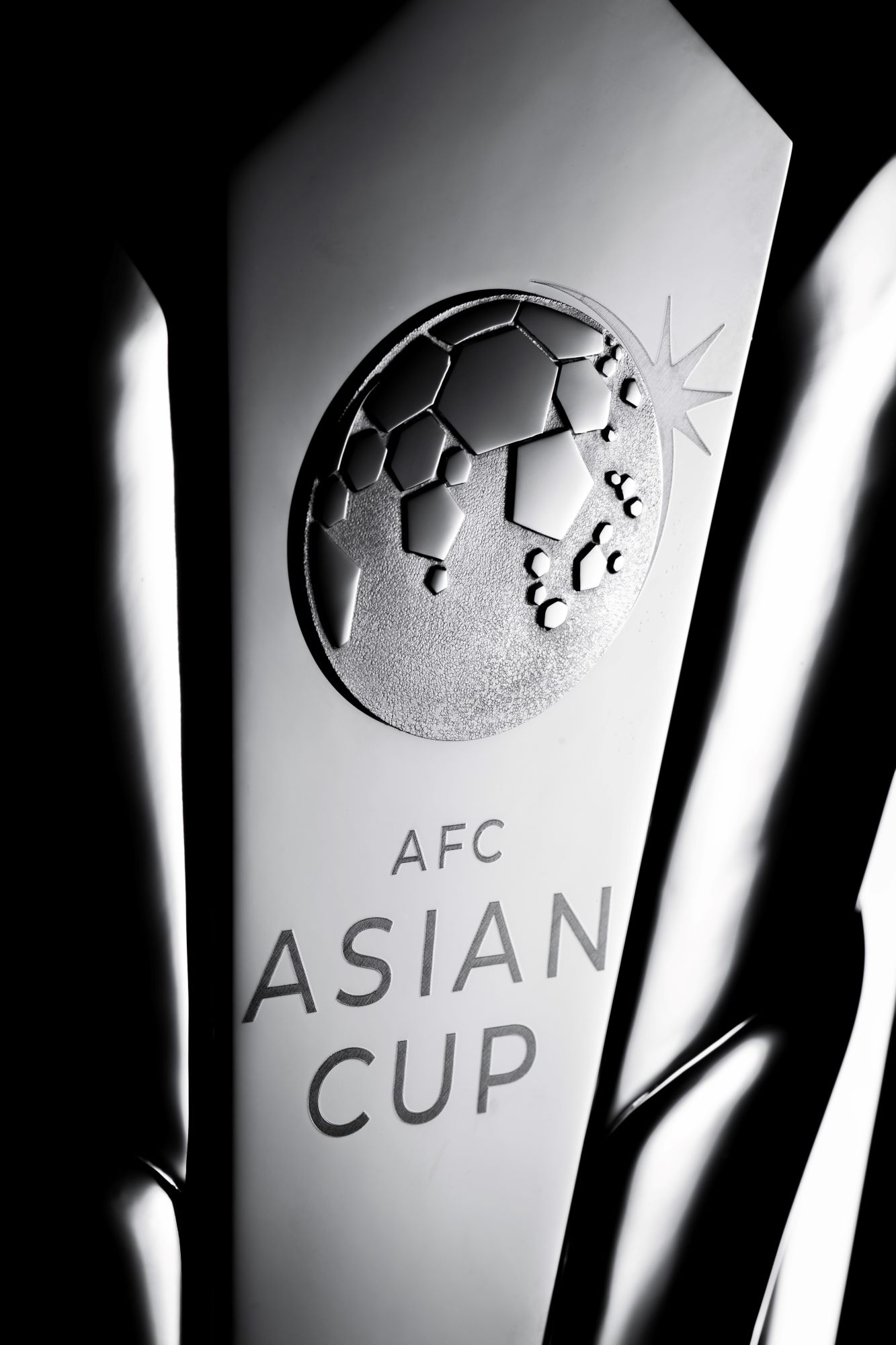 AFC Asian Cup Trophy - Makers Designers - Thomas Lyte - Pt - Close Up Front