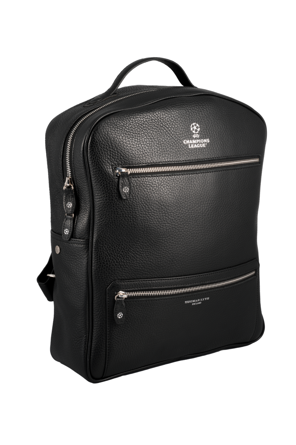 Luxury Corporate Gifts - Leather Backpack - UEFA Champions League - Thomas Lyte