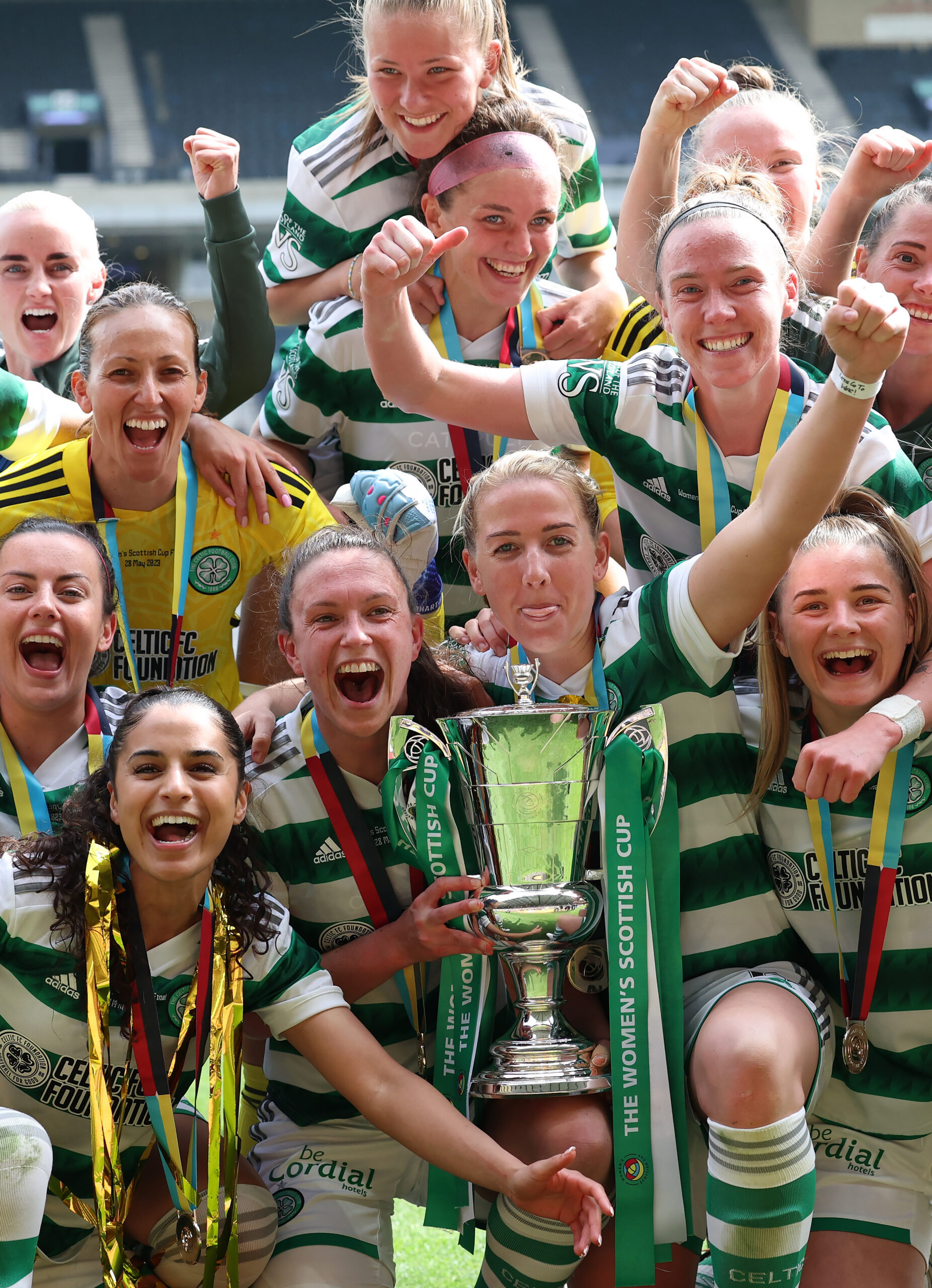 Womens Scottish Cup designers and makers Thomas Lyte winners