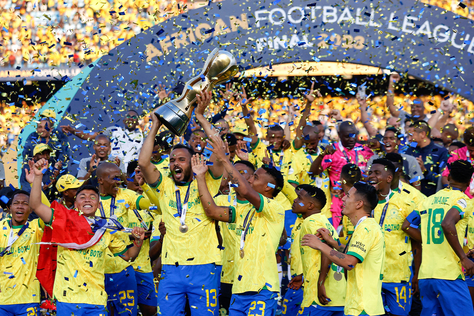 African Football League Makers Thomas Lyte - Celebration