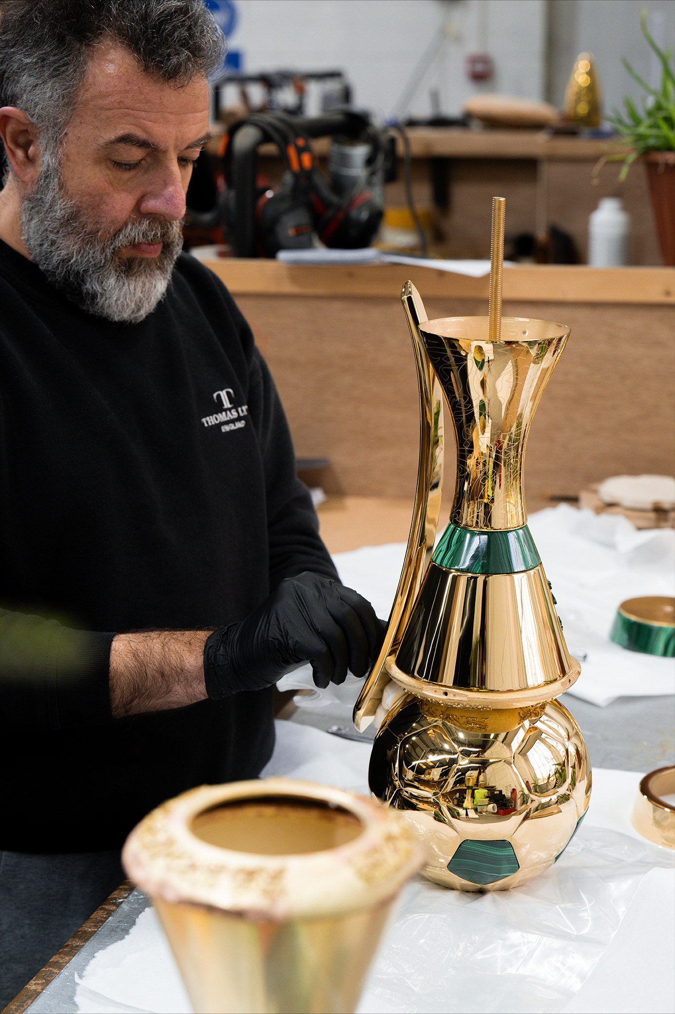 King’s-Cup-Designer-and-Maker-Thomas-Lyte-making