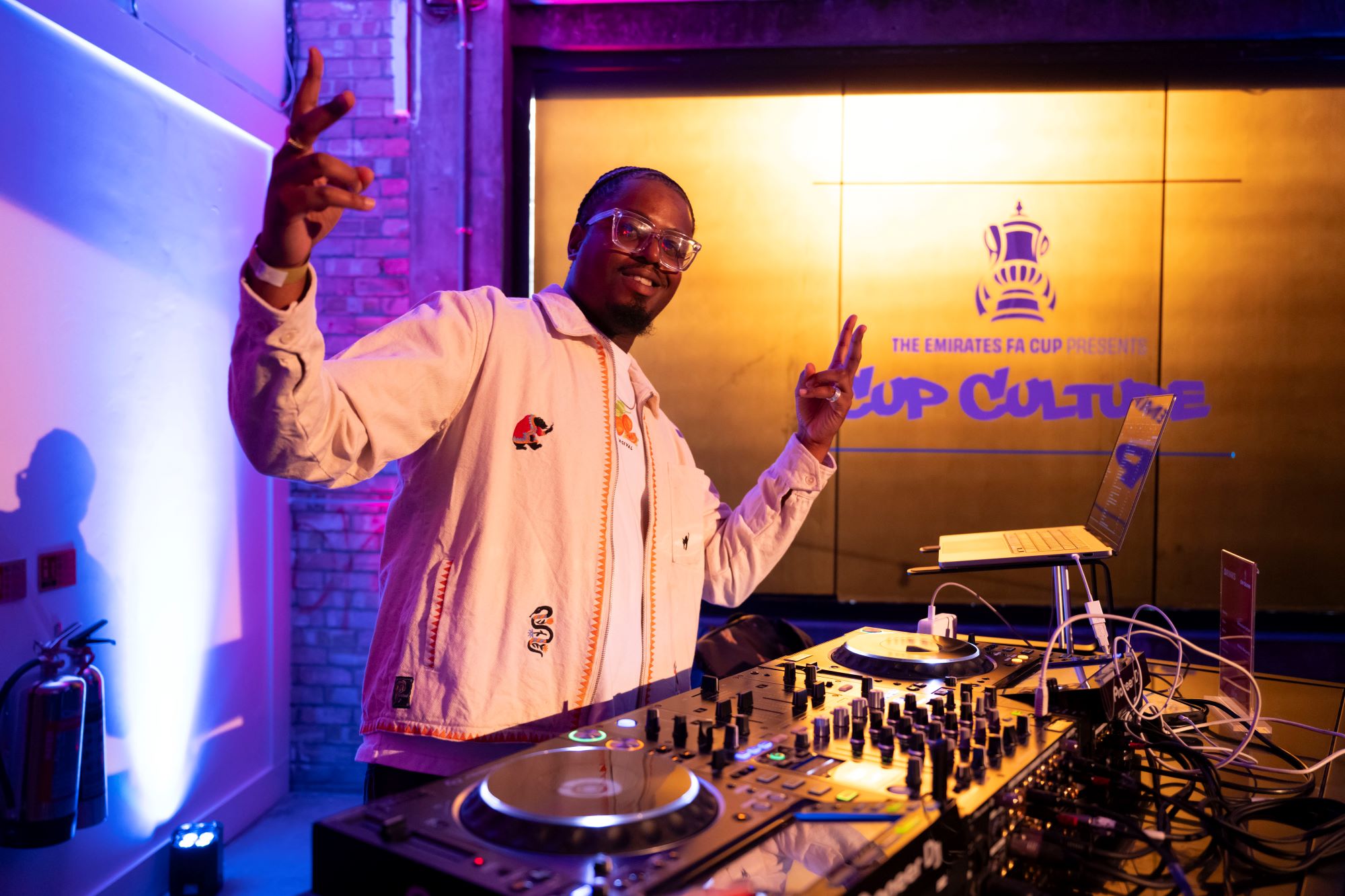 Slawn x Thomas Lyte x The Emirates FA Cup - Event - DJ