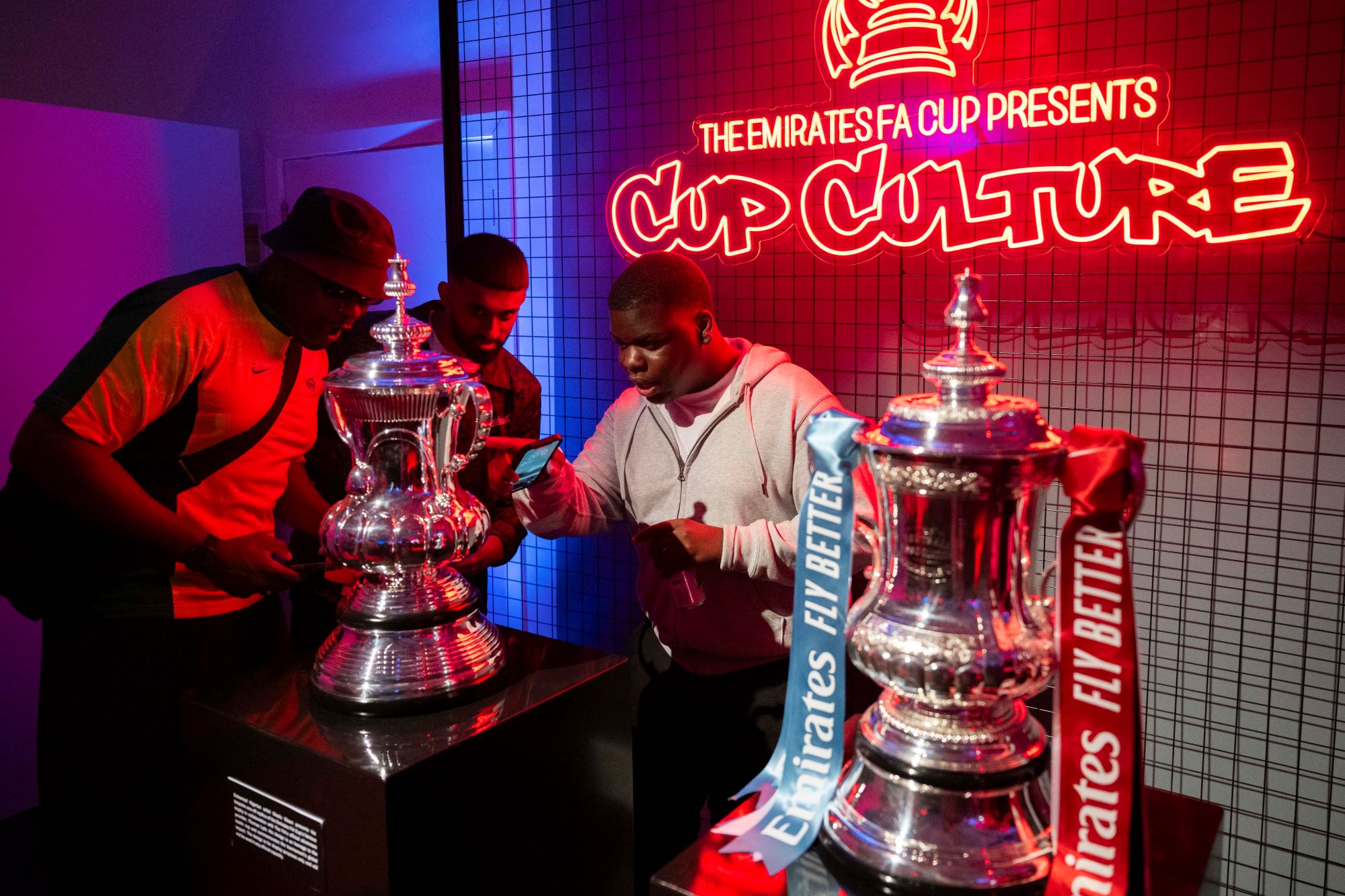 Slawn x Thomas Lyte x The Emirates FA Cup - Event - Fans trophy