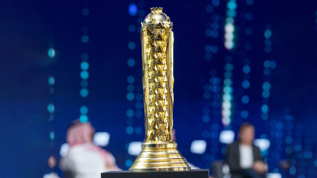 Esports World Cup Club Championship Trophy Designers and Makers Thomas Lyte Credit Esports world cup foundation at event