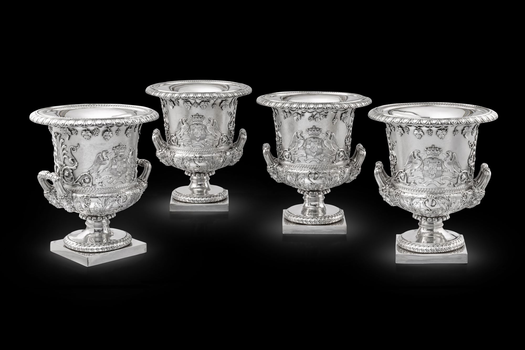 Treasure House Fair - KOOPMAN RARE ART - Paul Storr Earl of Coventry’s Wine Coolers