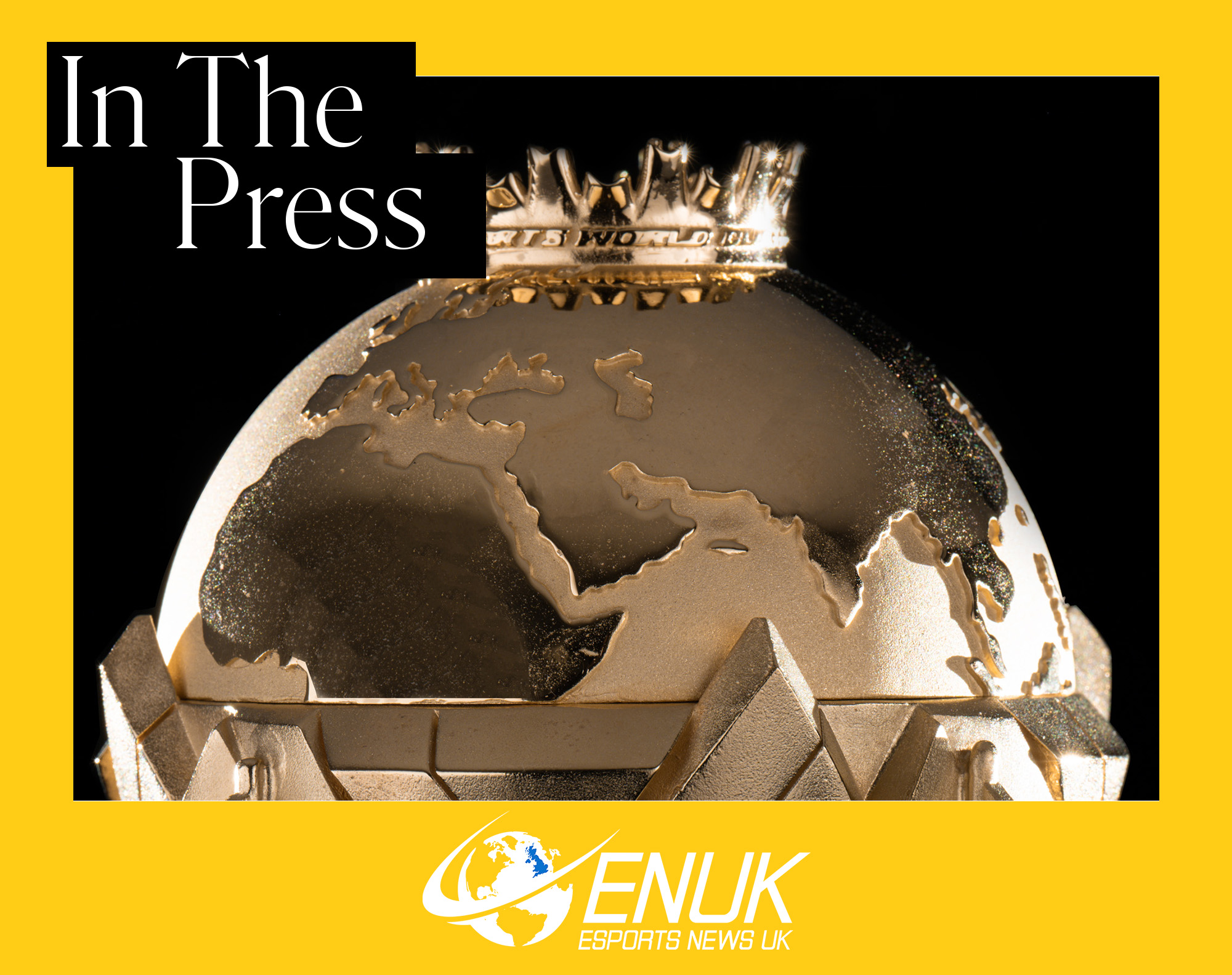 Esports World Cup designed and made by thomas lyte in the press esports news uk