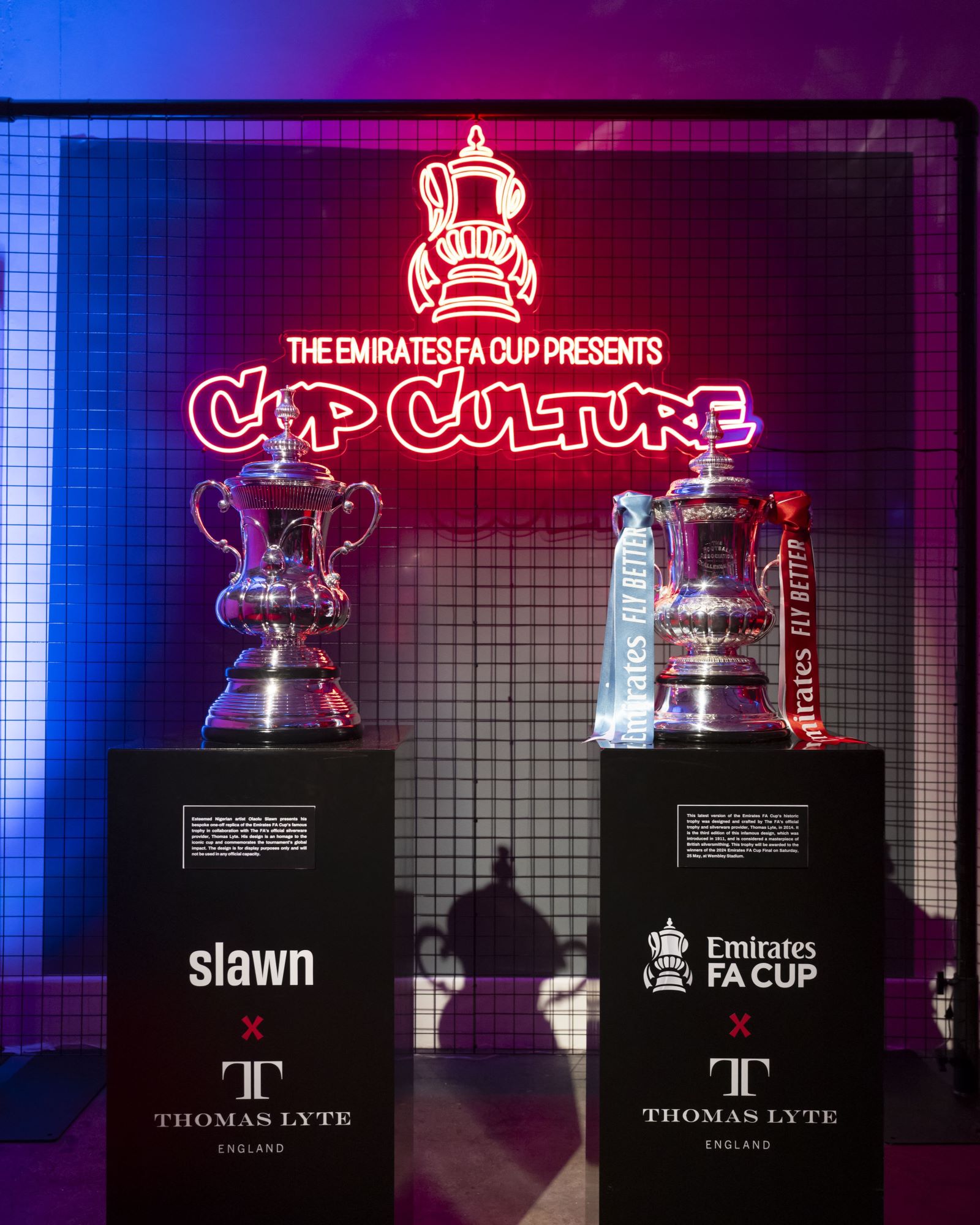 Slawn Cup Culture FA Cup trophy made by Thomas Lyte portrait
