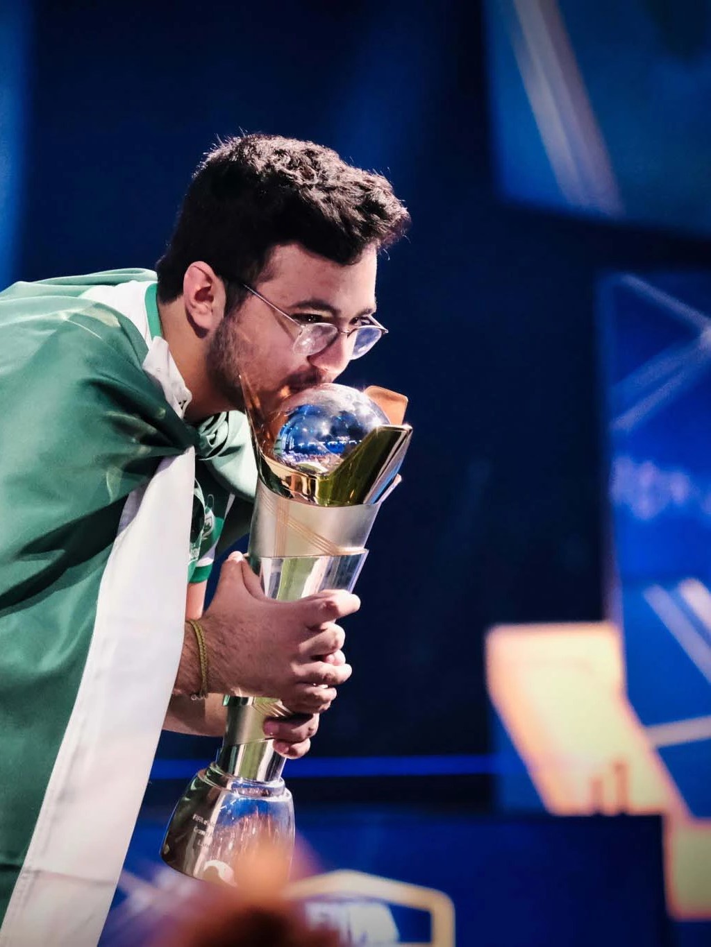 FIFAe World Cup Trophy designed and made by Thomas Lyte