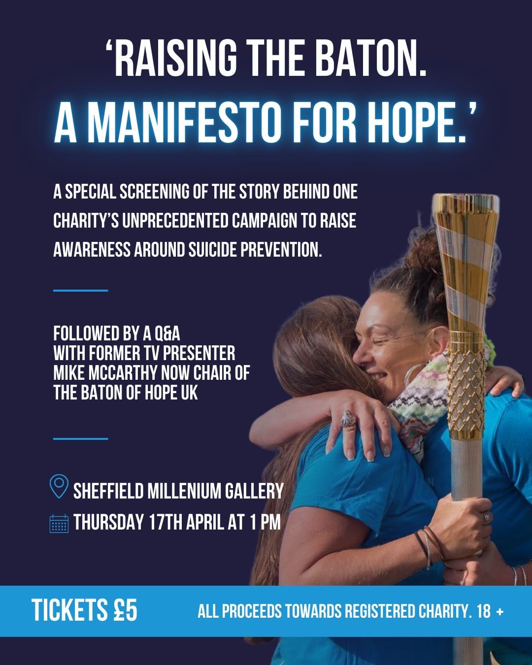 Raising the baton tour poster