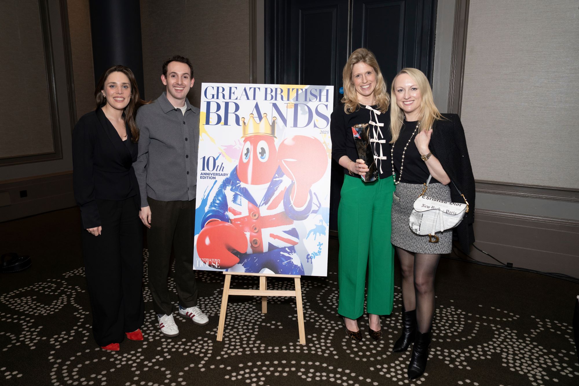 Great British Brands awards 2025 designed and made by Thomas Lyte winners